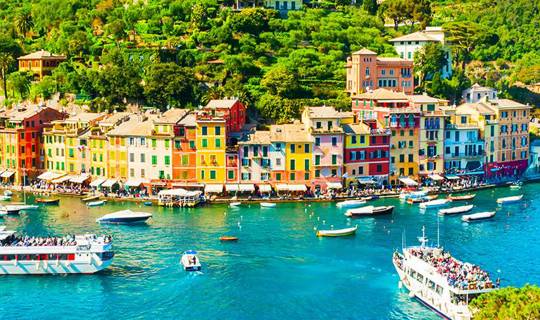 Portofino in Liguria, Italy