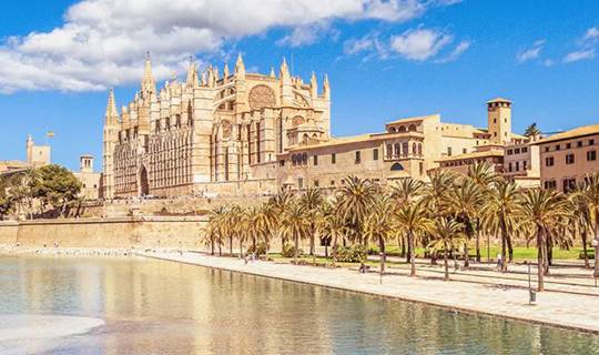 Palma, capital of the Spanish island of Mallorca