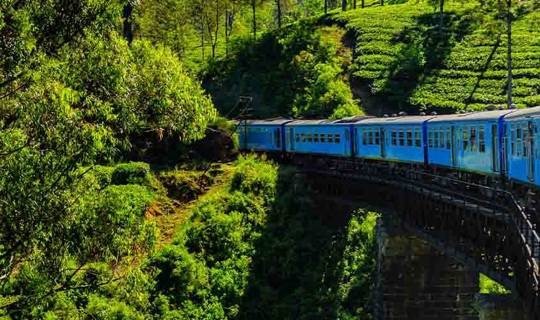 Train in Asia