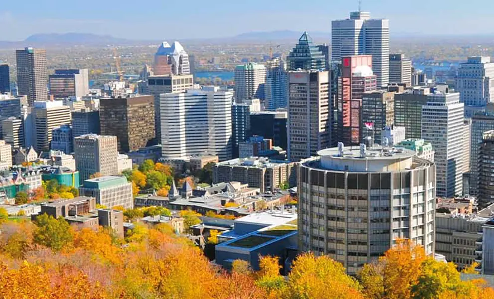 Montreal skyline, Montreal, Canada