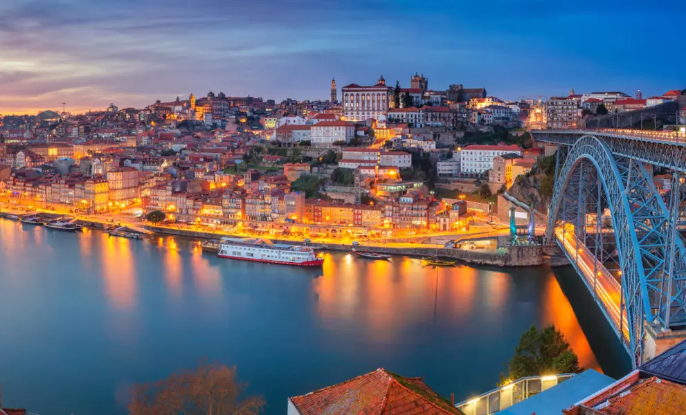 Things to do in Porto - a panoramic view of the skyline