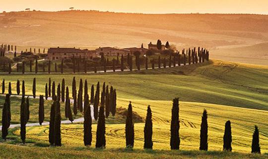 Tuscany rolling hills, Italy