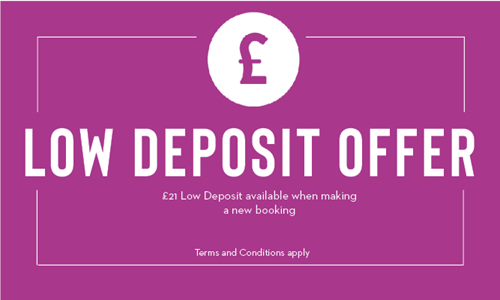 Low deposit offer