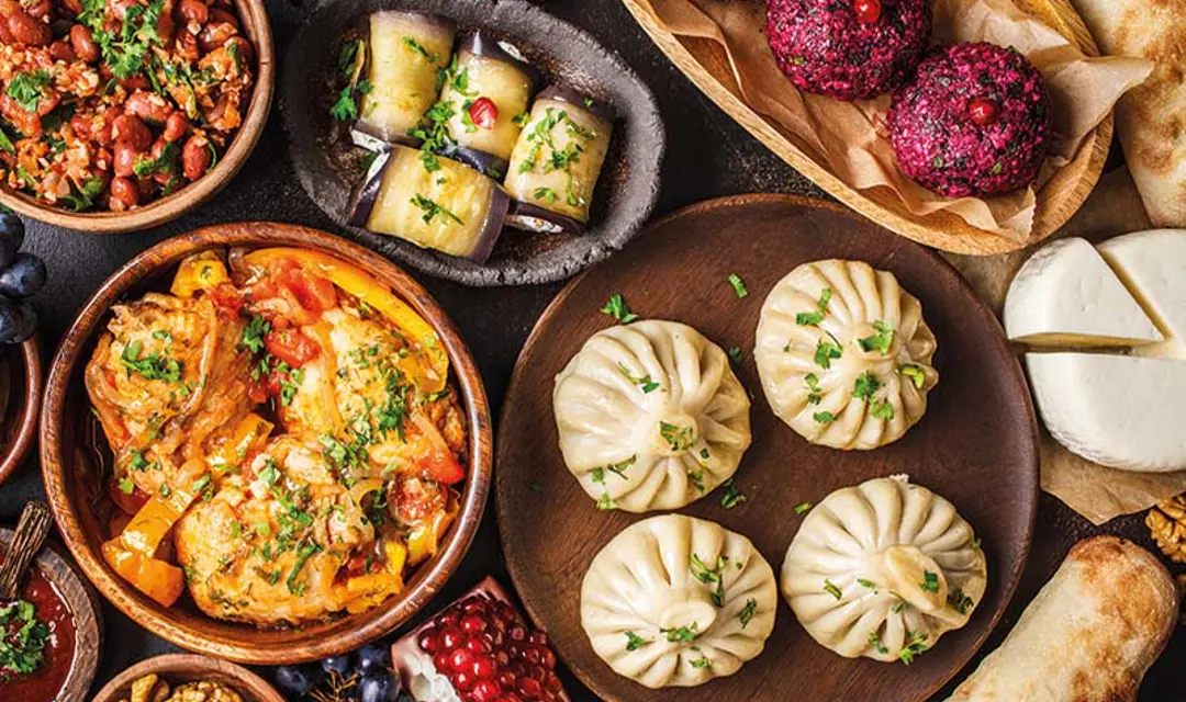 Food Georgian Plates