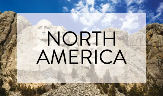  North America Banner