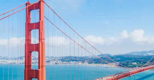 Golden Gate Bridge in San Francisco