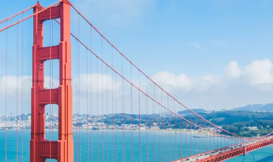 Golden Gate Bridge in San Francisco