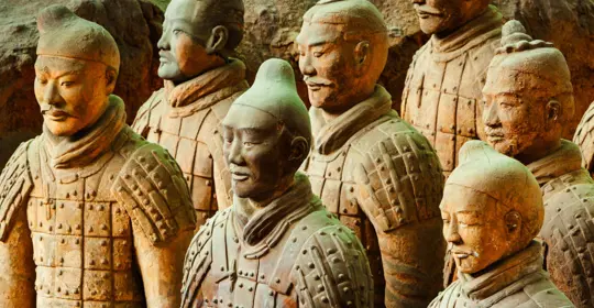 terracotta warriors