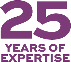 Over 25 Years Expertise Icon