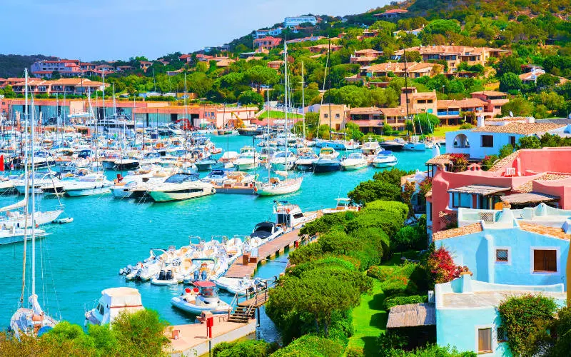 Porto Cervo in Costa Smerelda, Sardinia