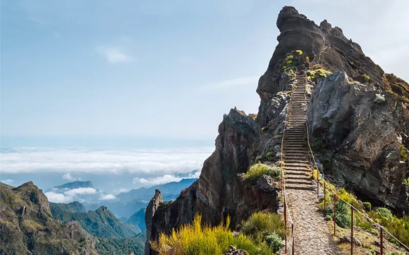 The views at Pico do Arieiro, Madeira