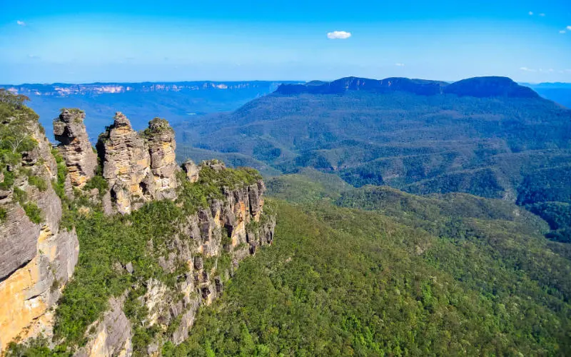 A view of the Blue Mountains - East Coast Australia